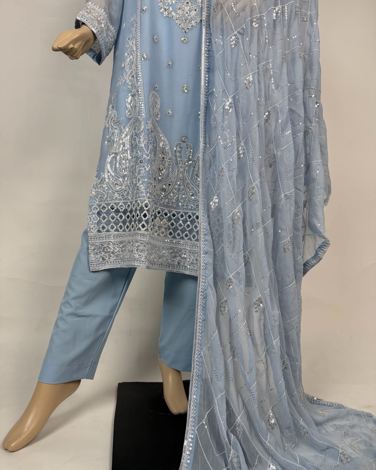 Fancy Chiffon Embroidery