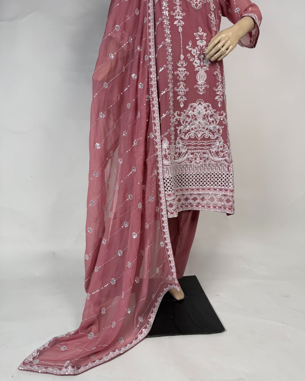 chiffon embroidery