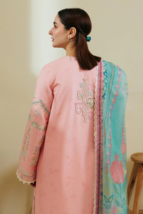 ZOYA-8A | Coco Lawn Unstitched 2024 | Zara Shahjahan