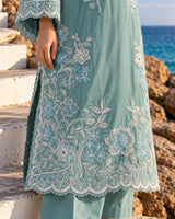 Seafoam Embroidered Co-ord Set