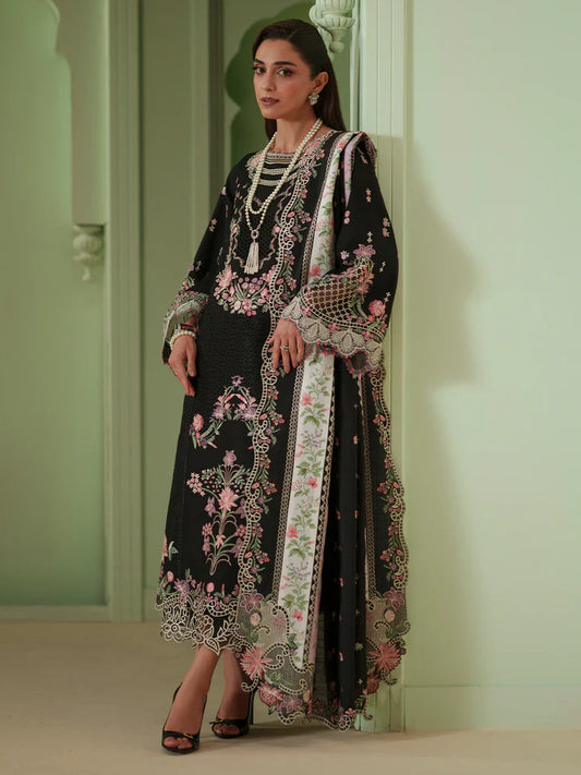 D-112-B | 3 PC Luxury Lawn
