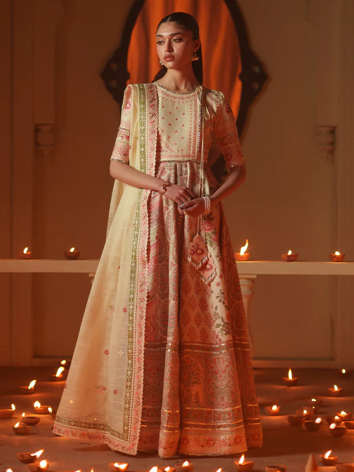 D-115-A | 3 PC Luxury Lawn