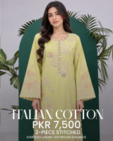 Lime Green Embroidered Co-ord Set