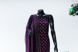 Zarbaft | Embose Silk With Kamdani Work