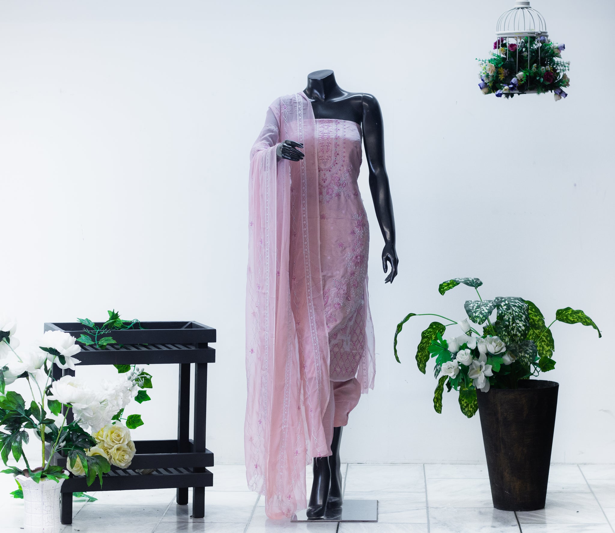 Zil-e-Noor | Raw Silk Embroidery