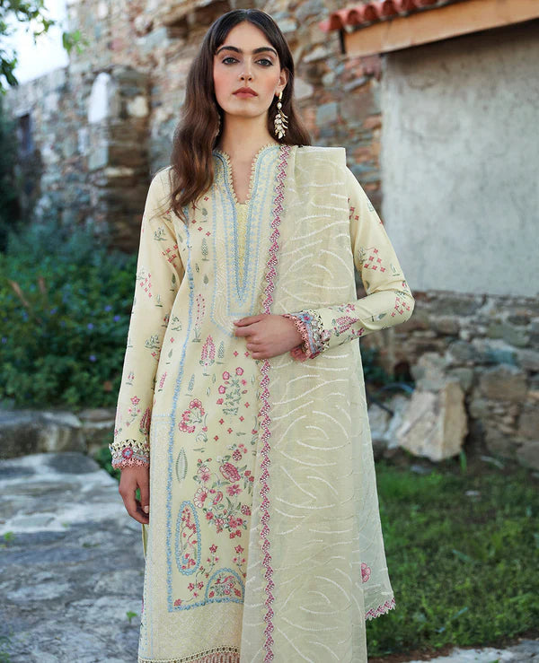 Ezel (D7-B) | AYLIN UNSTITCHED SUMMER LAWN '24 | Republic Womenswear