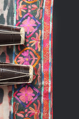 Pure Pashmina Machine Embroidered Shawl