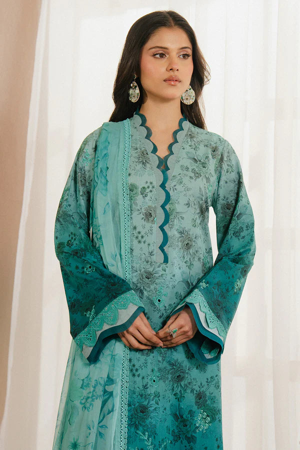 Esmera | Armelia Printed Lawn'25 | Ayzel By Afrozeh
