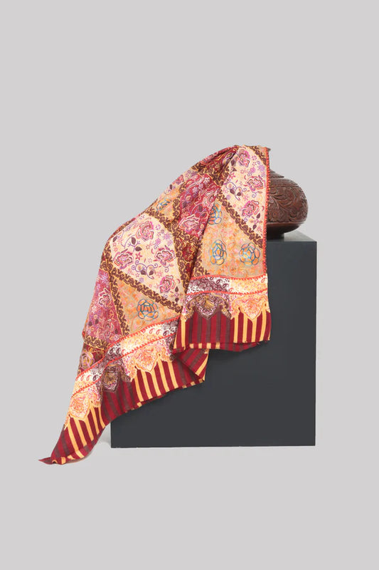 Pure Pashmina Qalamkar Shawl
