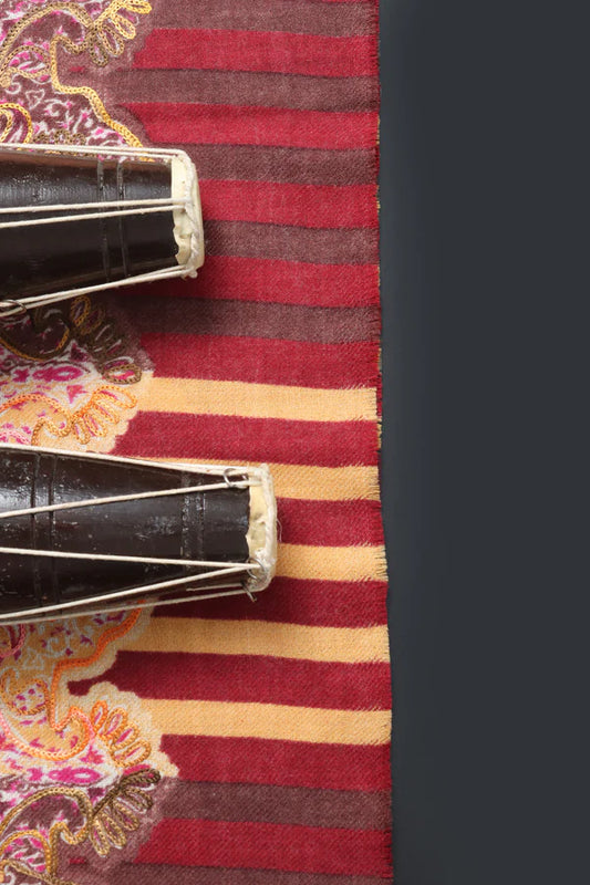 Pure Pashmina Qalamkar Shawl