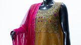 Fanoos | Net Kora & Resham Dupatta