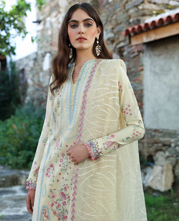 Ezel (D7-B) | AYLIN UNSTITCHED SUMMER LAWN '24 | Republic Womenswear
