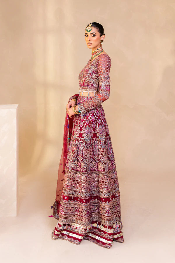 Nergis | Raha - Unstitched Wedding Collection XXIII | Muneefa Naz