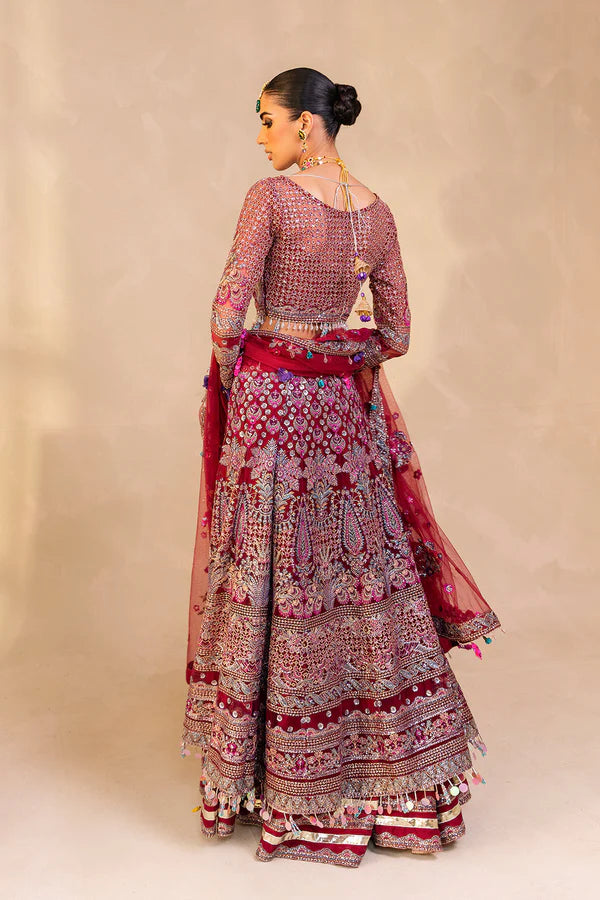 Nergis | Raha - Unstitched Wedding Collection XXIII | Muneefa Naz