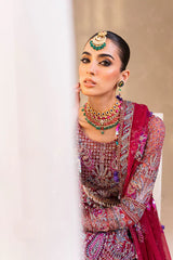 Nergis | Raha - Unstitched Wedding Collection XXIII | Muneefa Naz
