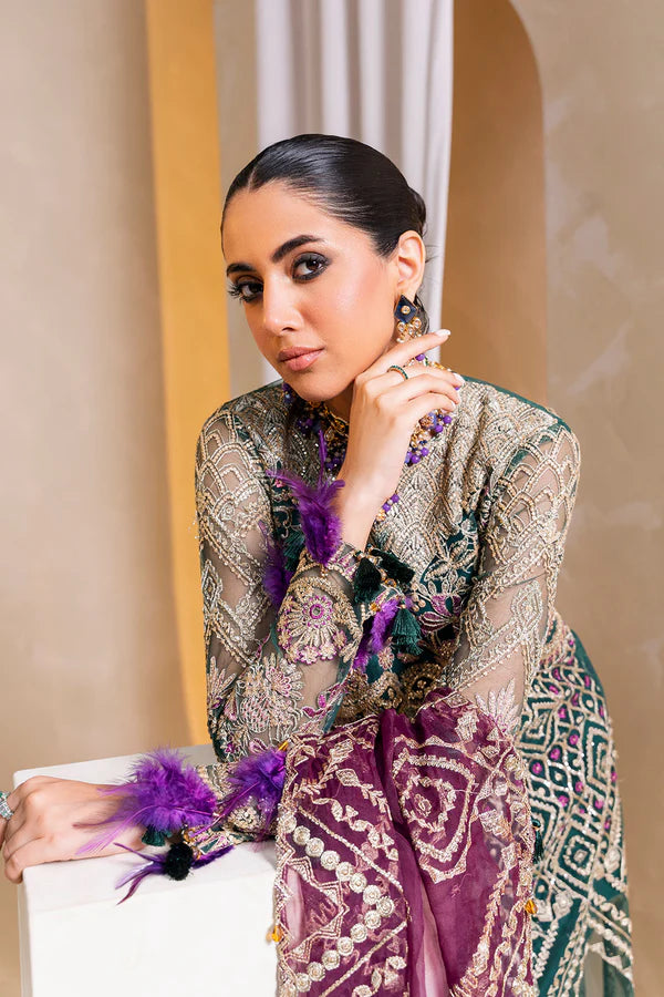 Gulzar | Raha - Unstitched Wedding Collection XXIII | Muneefa Naz