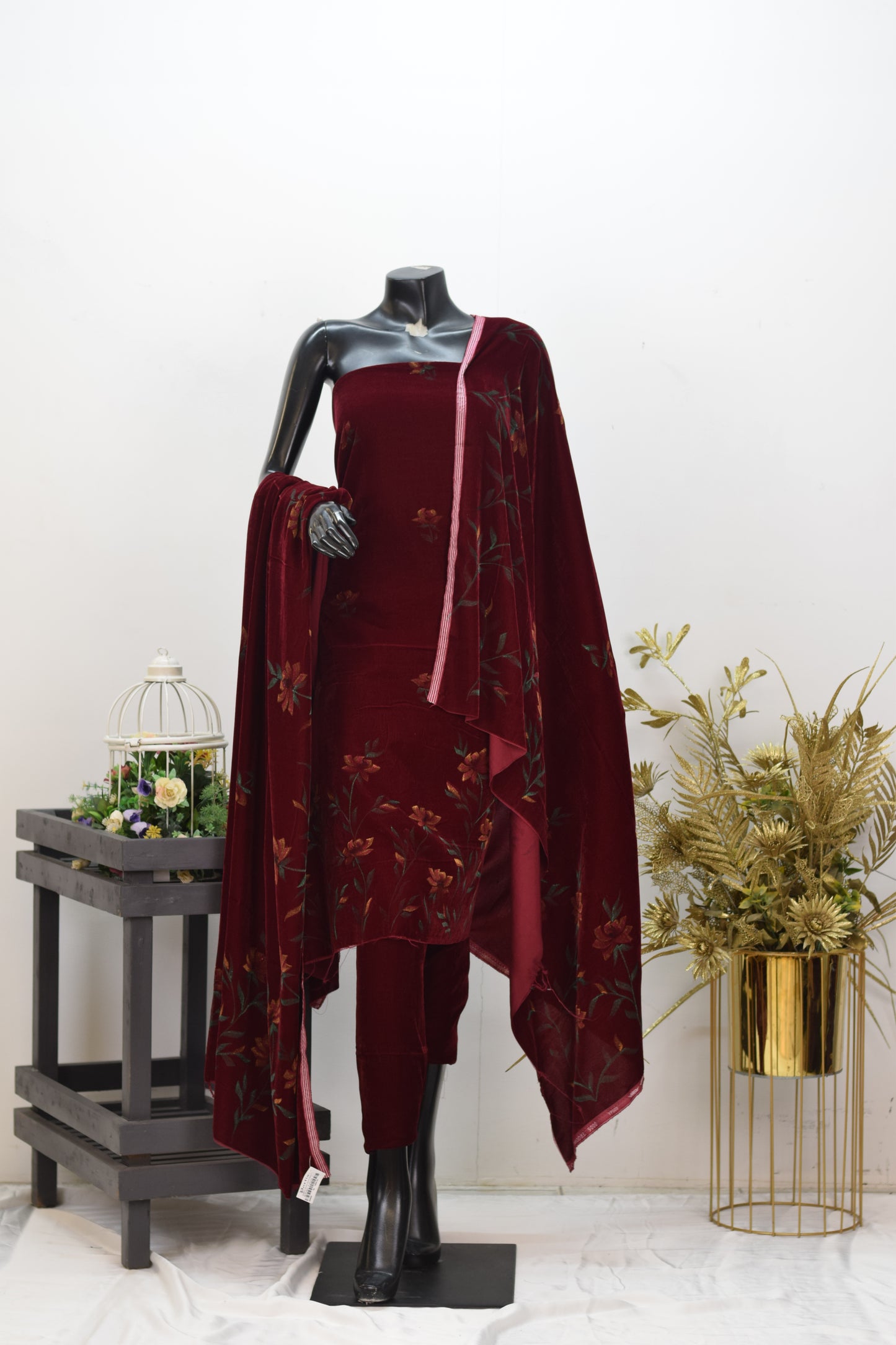 Portia Velvet   3-piece suit