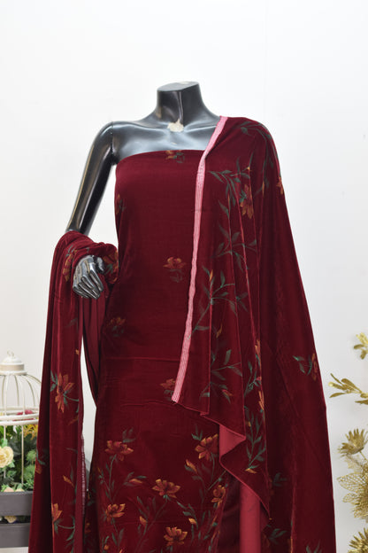 Portia Velvet   3-piece suit