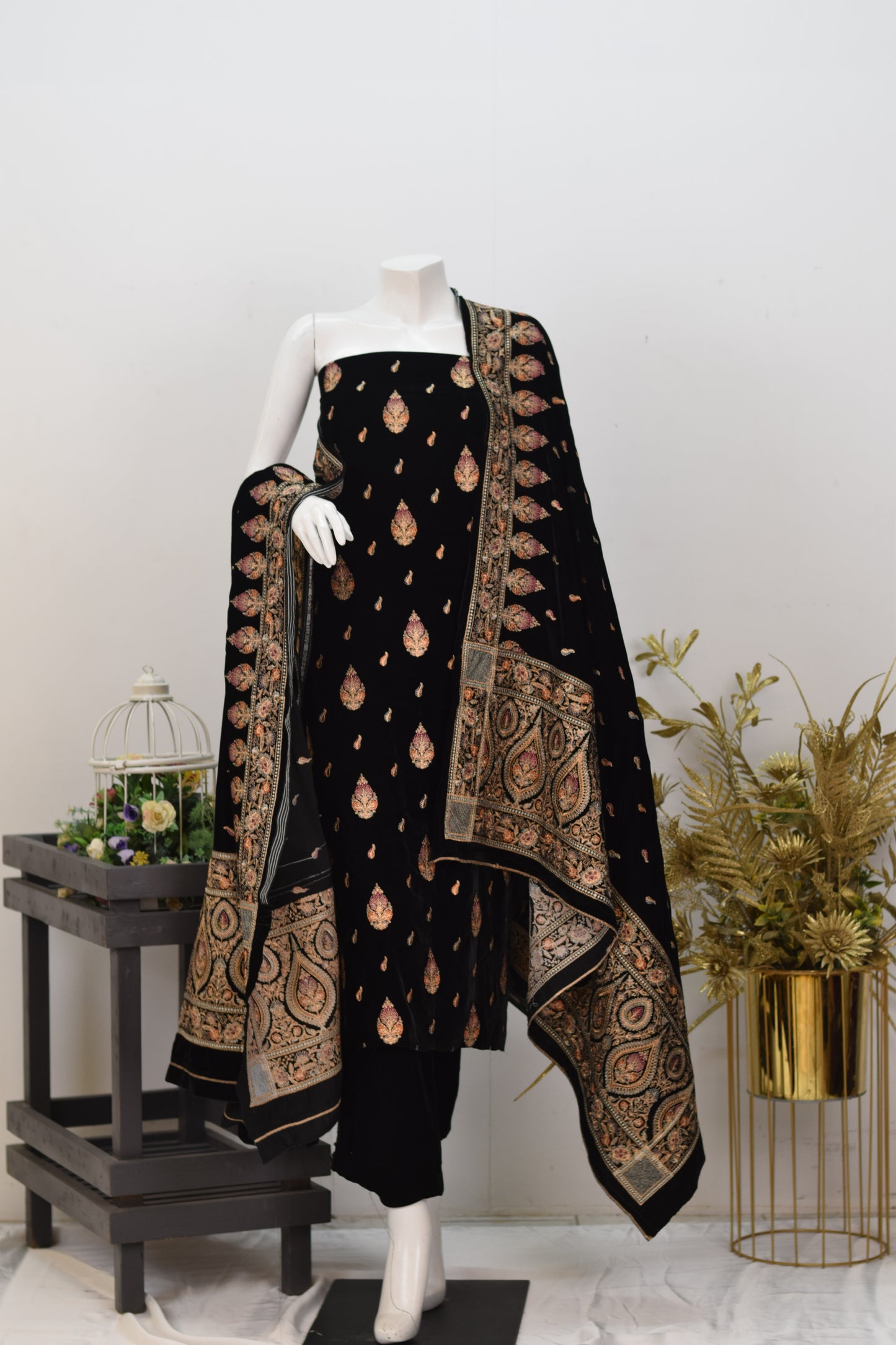 Portia Velvet 3-piece suit