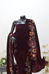 Portia velvet 3-piece suit
