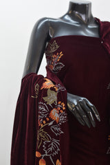 Portia velvet 3-piece suit