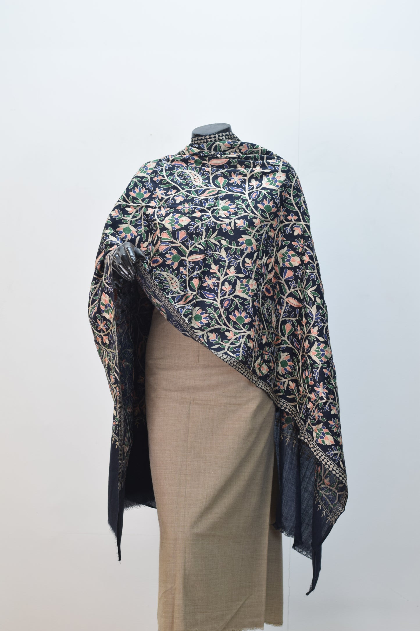 Pashmina Machine Embroidery