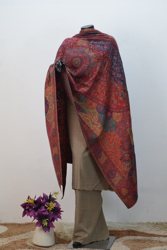 Pure Pashmina  Kaani Shawl