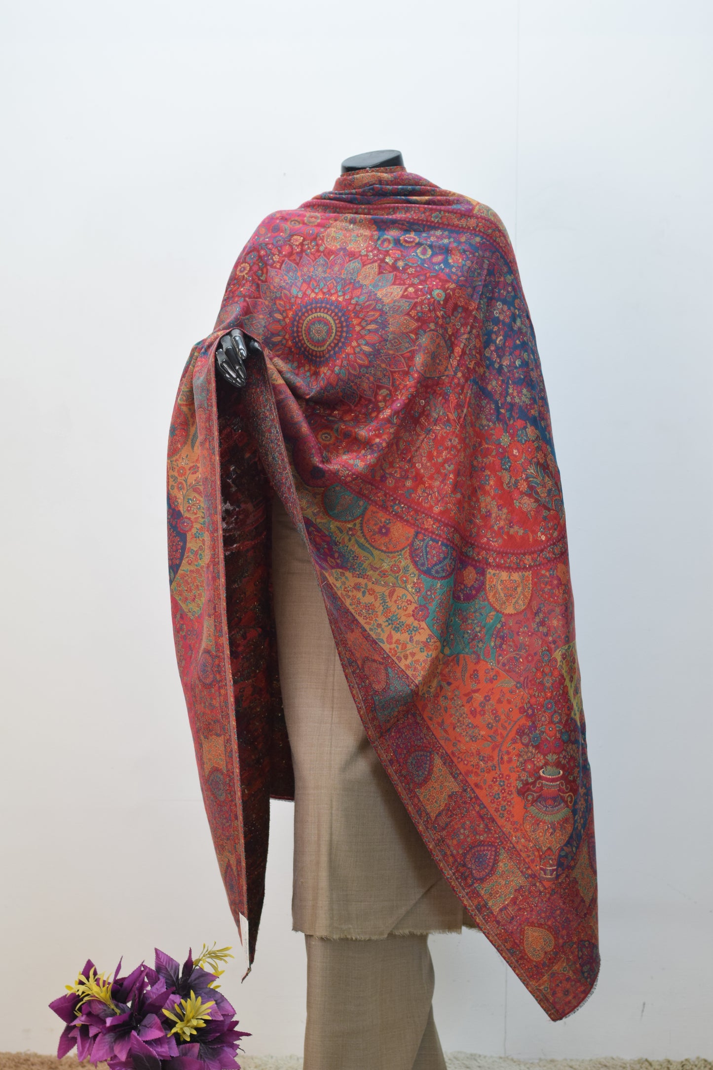 Pure Pashmina  Kaani Shawl