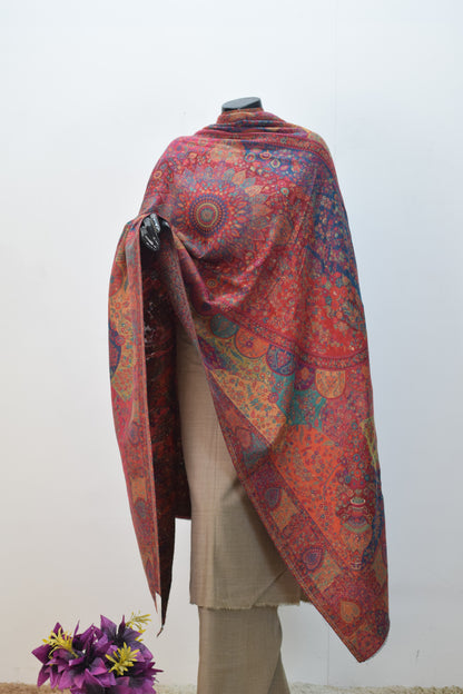 Pure Pashmina  Kaani Shawl