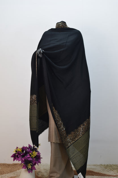Pashmina Shawl Stonework - Four Side