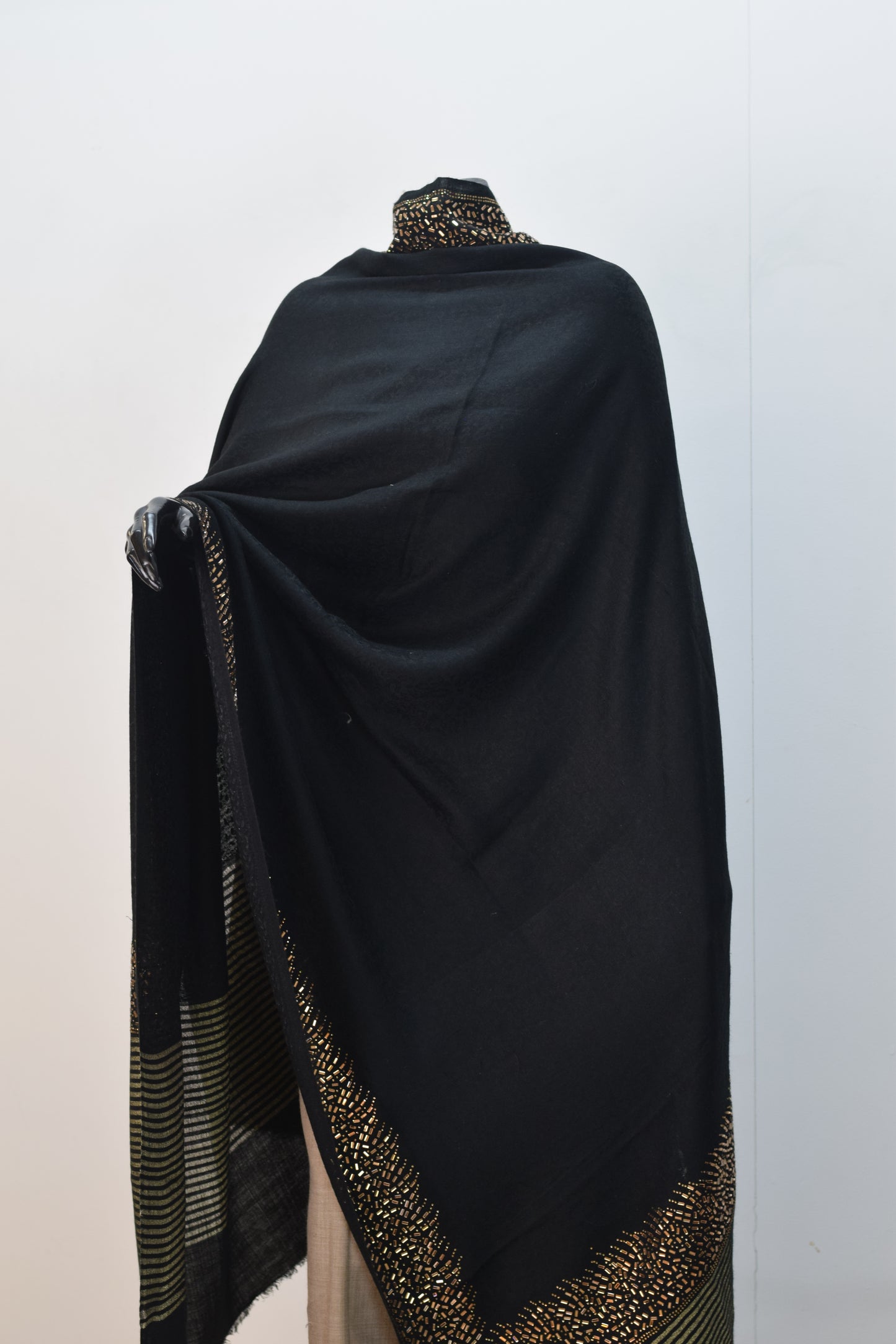 Pashmina Shawl Stonework - Four Side