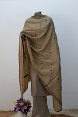 Pashmina Shawl Cross Stitch Embroidery