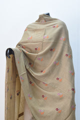 Pashmina Shawl Cross Stitch Embroidery
