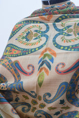 Pashmina Shawl Kalamkaar Print