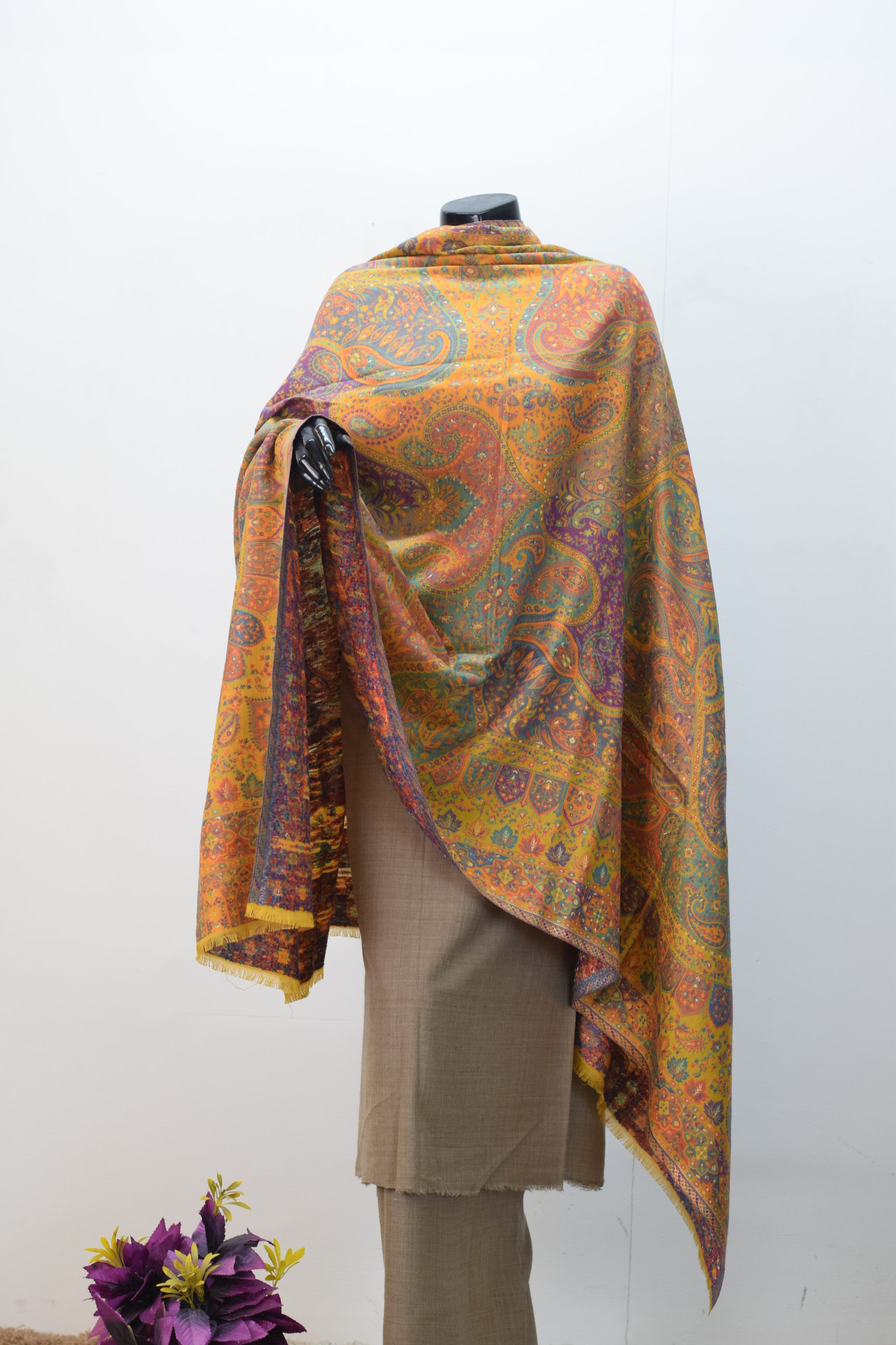 Pure Pashmina  Kaani Shawl