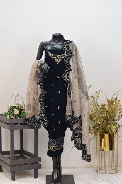 Portia Velvet  3-piece suit