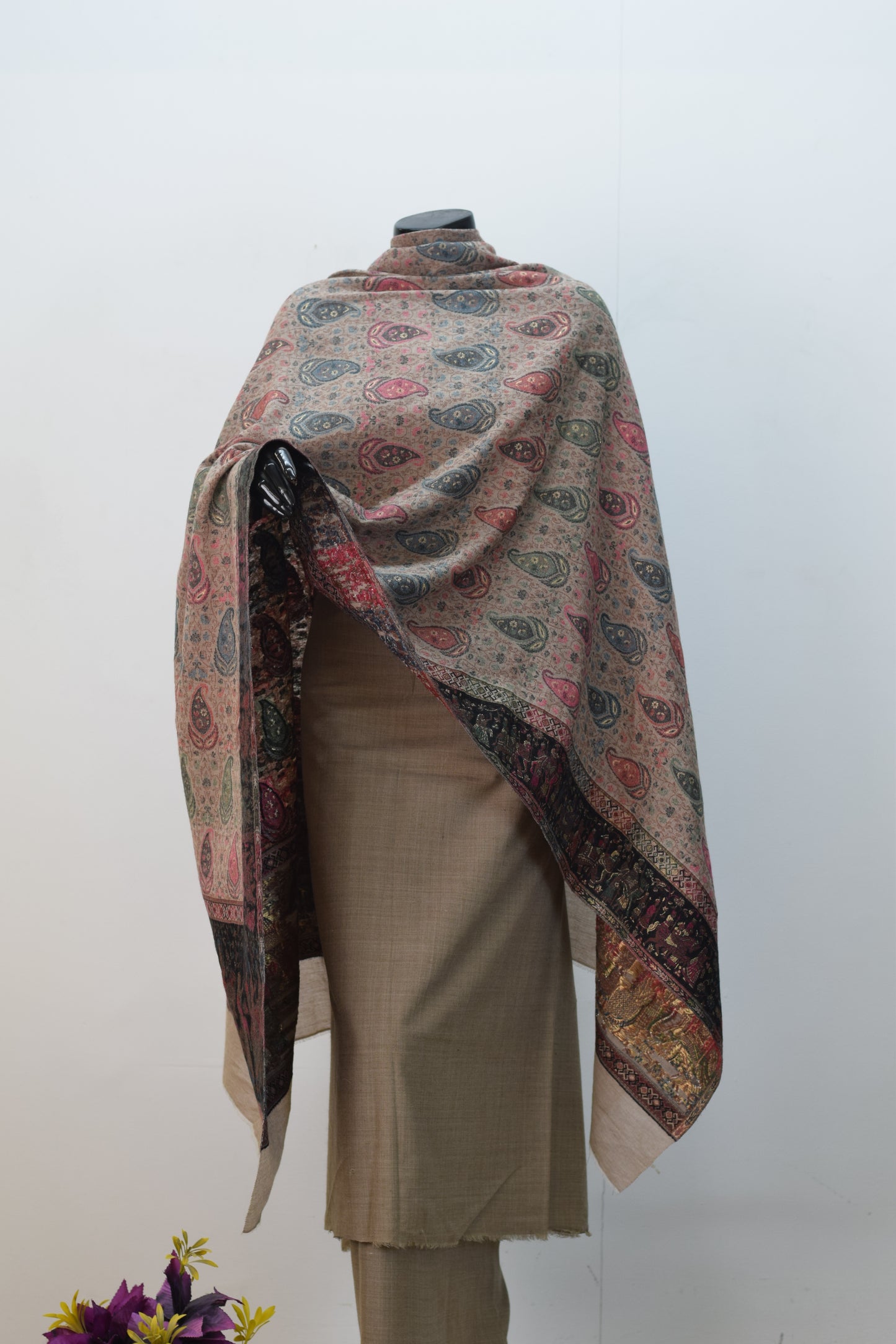 Pure Pashmina  Kaani Shawl