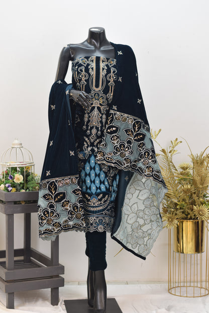 Portia Velvet 3-piece suit