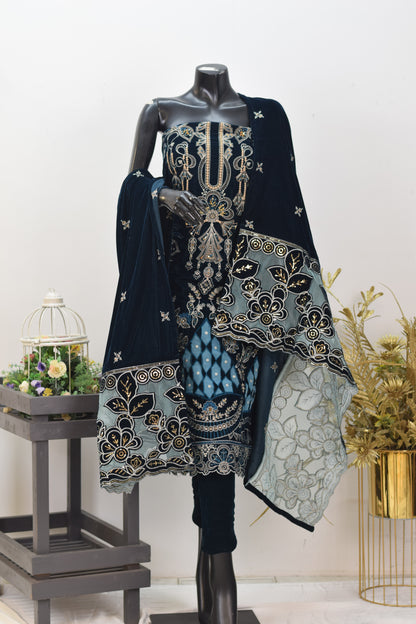 Portia Velvet 3-piece suit