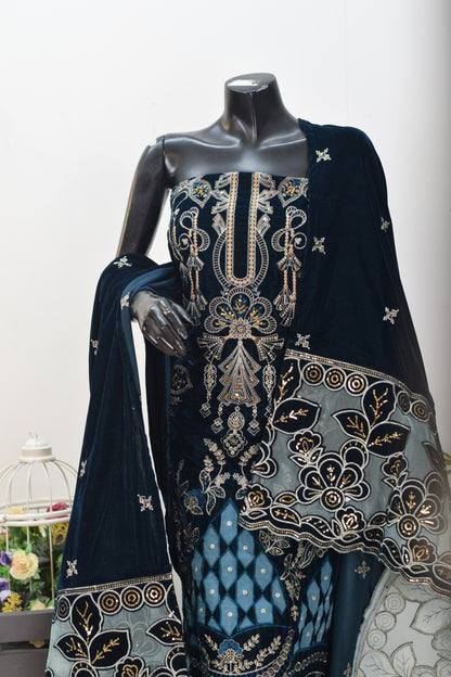 Portia Velvet 3-piece suit