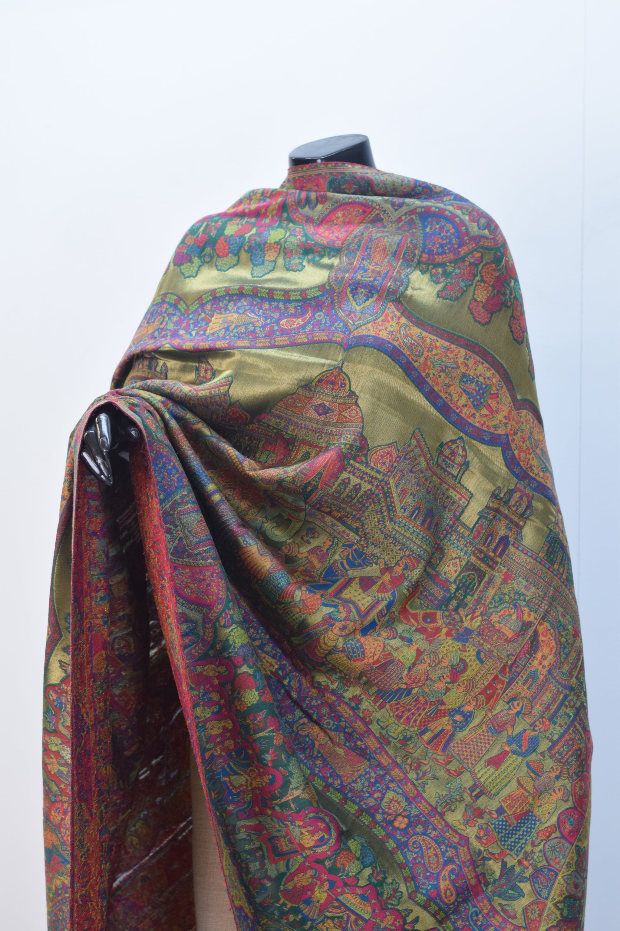 Pure Pashmina Moonlight Kaani