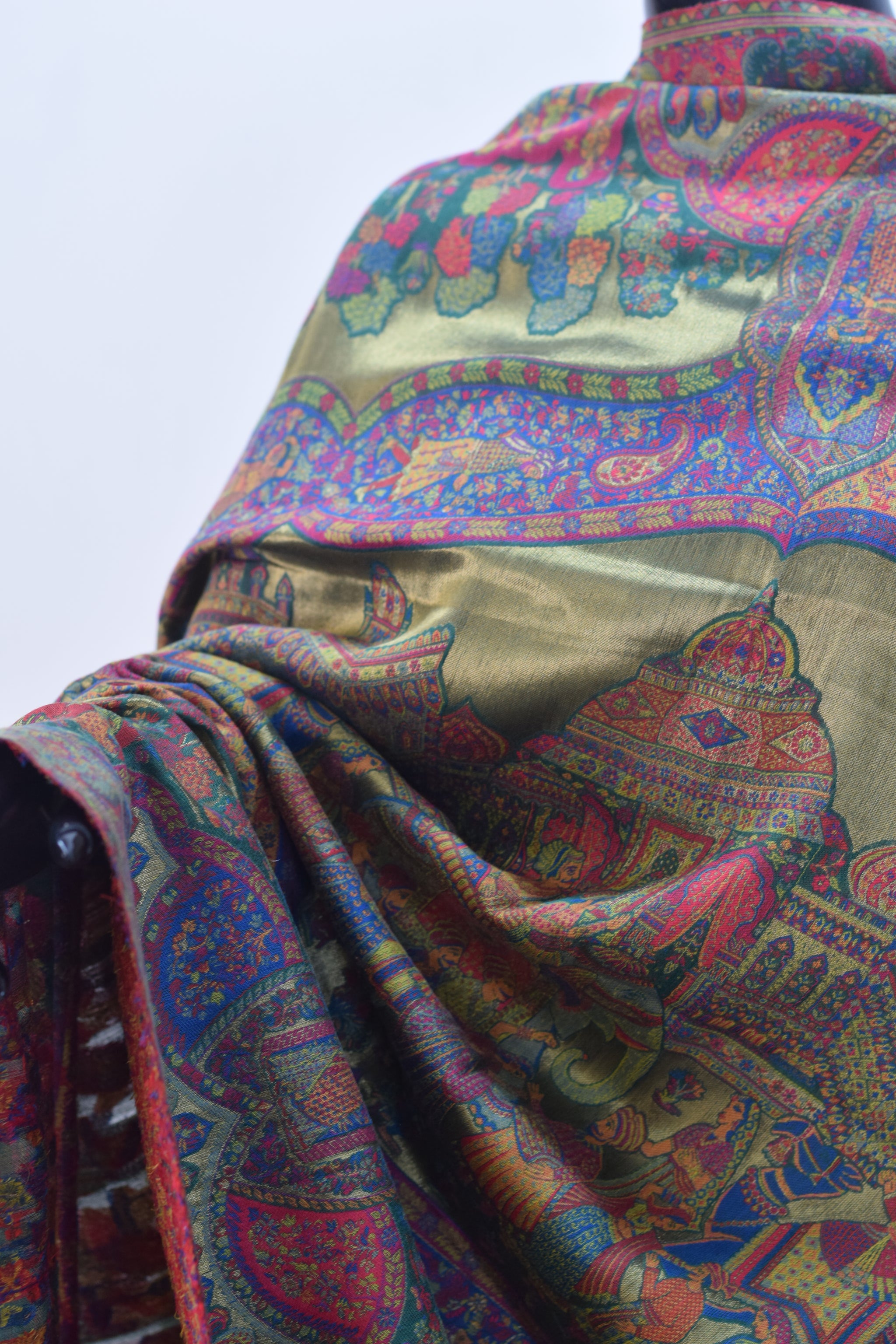 Pure Pashmina Moonlight Kaani
