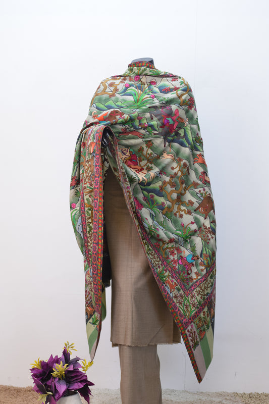 Pure Pashmina Aar Tanka