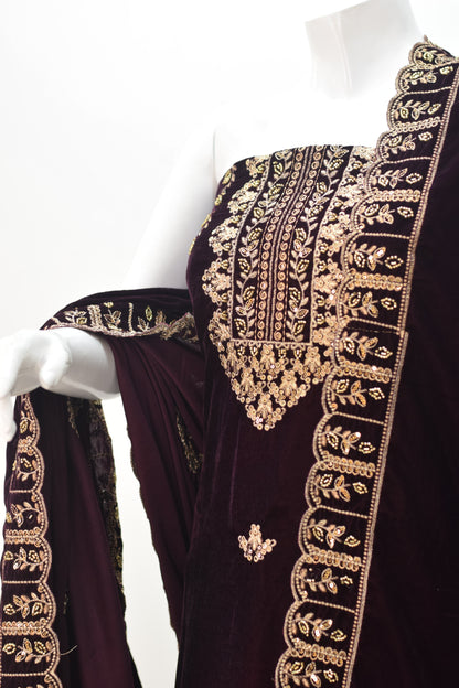 Portia Velvet 3-piece suit