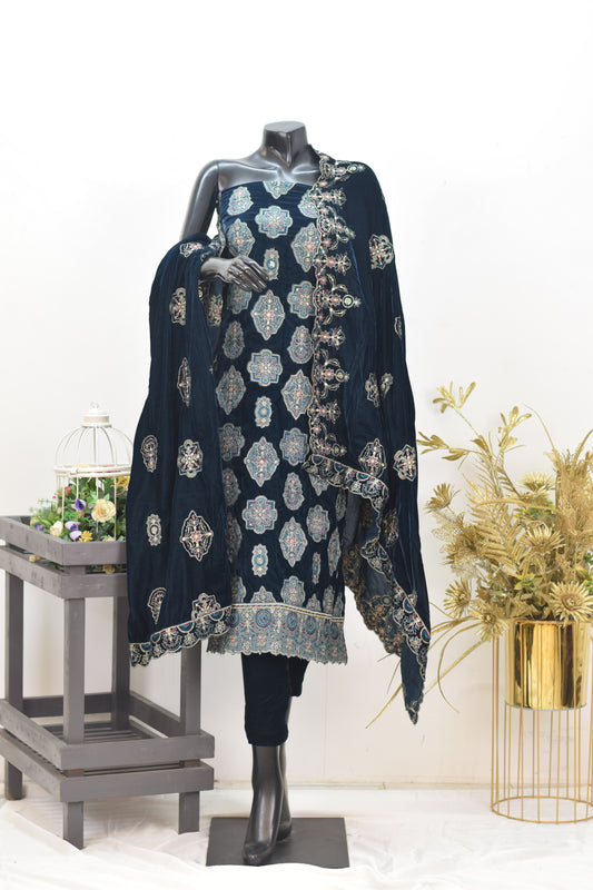 Portia Velvet  3-piece suit