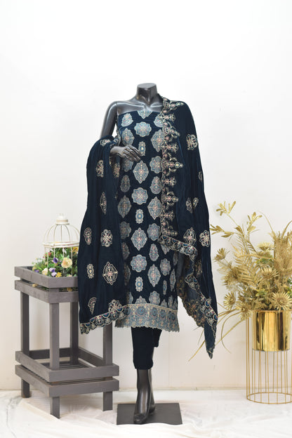 Portia Velvet  3-piece suit