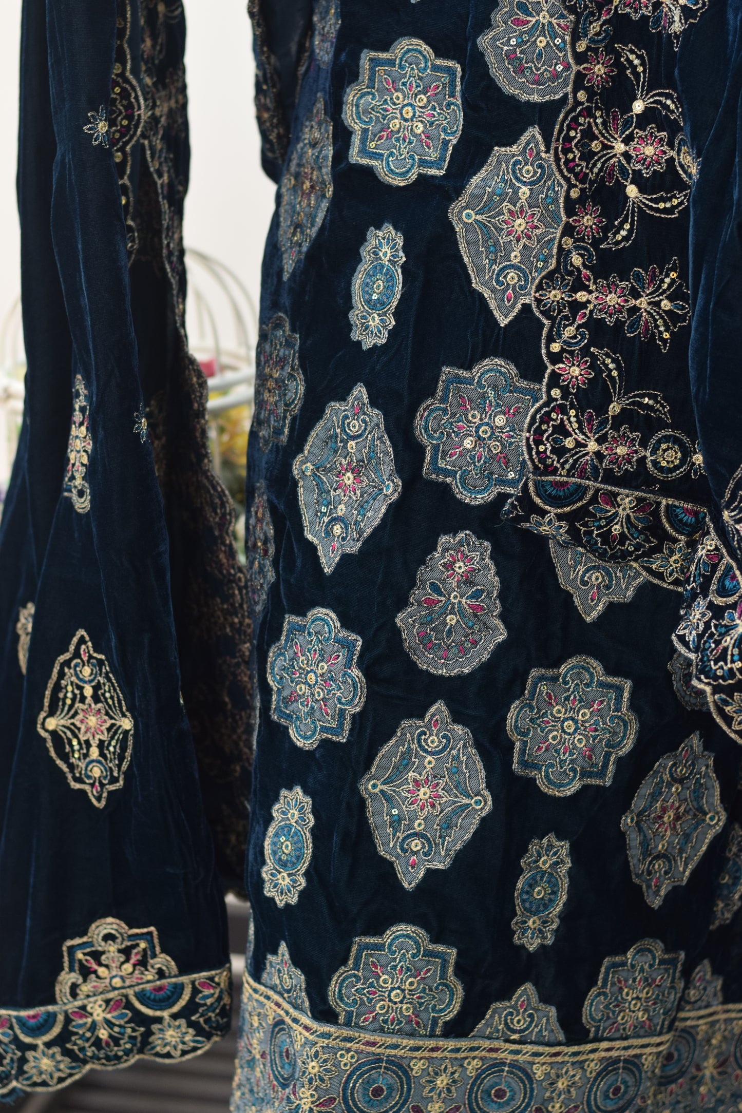 Portia Velvet  3-piece suit