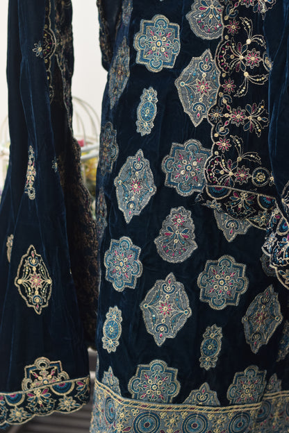 Portia Velvet  3-piece suit