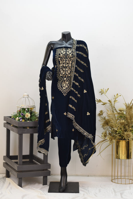 Portia Velvet  3-piece suit