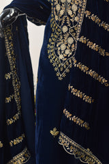 Portia Velvet  3-piece suit